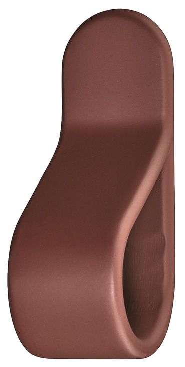 Ручка-кнопка, цамак,вулканічно-червоний колір, довжина: 22 мм, ширина: 63 мм, висота: 29 мм, 132.16.305, 132.16.305