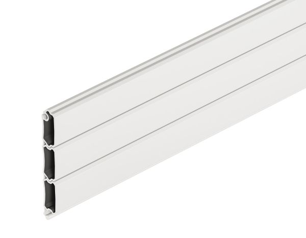 Ролети пластикові, Блок 3 ламелі довжина 2300 Білий