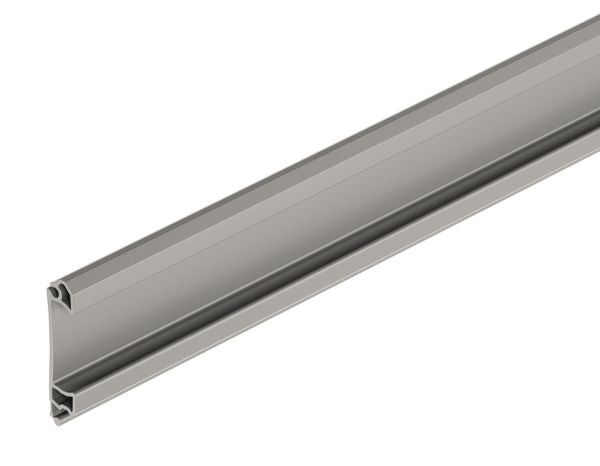 з'єднувальний  профіль ручки, Для пластикових ролет, Довжина: 2300 мм, пластик, сірий