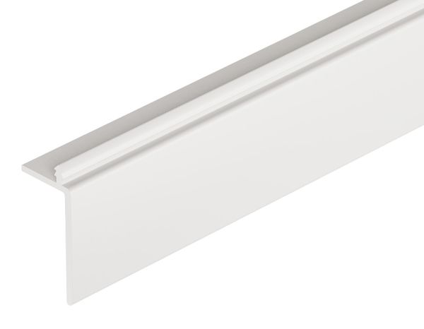 Передня панель, для пластикових ролет, Довжина 2300 мм, пластик, Білий