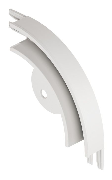 <p>Вигин 90 гр., Для пластикових ролет, Пластик, білий</p>