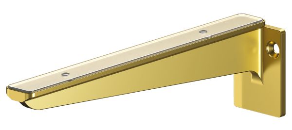 <p>Консоль 300мм, цамак, колір латунь (золотий)</p>