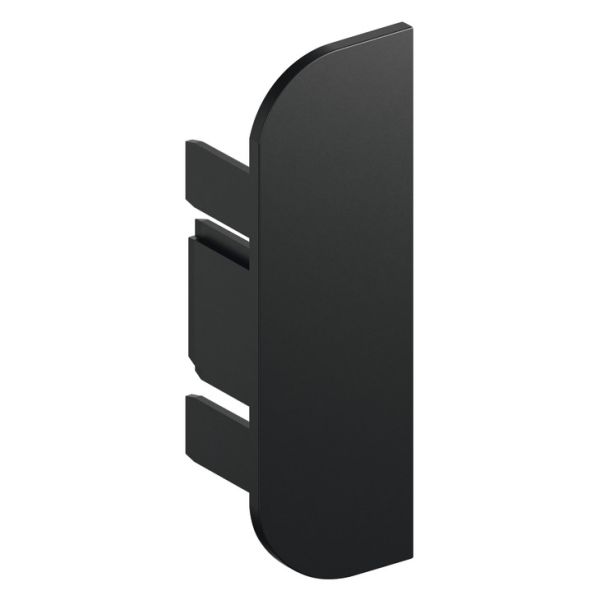 <p>Кінц.кут пл.чорний С-под.LED</p>