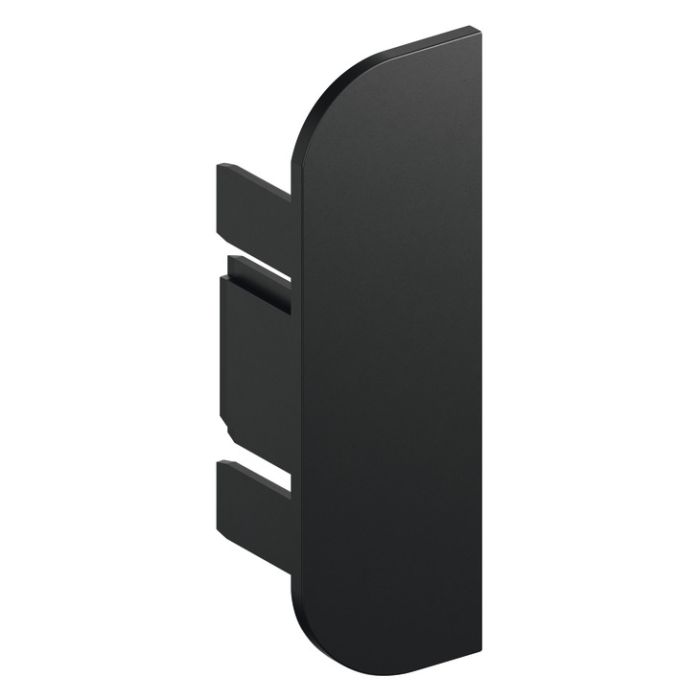 Торцева кришка, ABS пластик| С-подібний врізний профіль зі світлодіодом, кріплення: ліва 126.00.633, 126.00.633