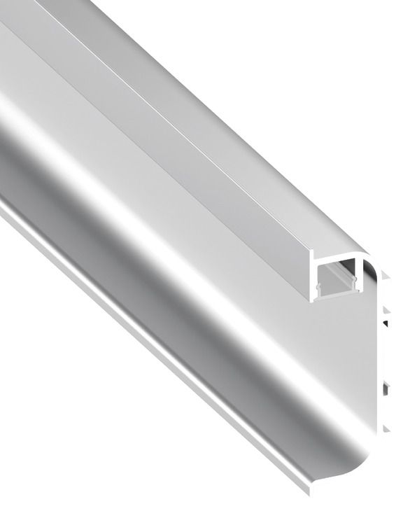 <p>Ручка&nbsp; C-подібний профіль&nbsp; сріблястого кольору, анодований, 2500 мм</p>