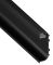 Ручка профіль C-подібна з інтегрованим світлодіодним профілем чорний колір, RAL 9016, порошкове покриття, довжина: 5000 мм 126.00.015, 126.00.015