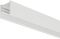 Профіль, Hafele Lighting OneCable, для плоского кабелю| Для плоского кабелю, 2500 мм, алюміній, попередньо просвердлений, білий, 833.68.304, 833.68.304