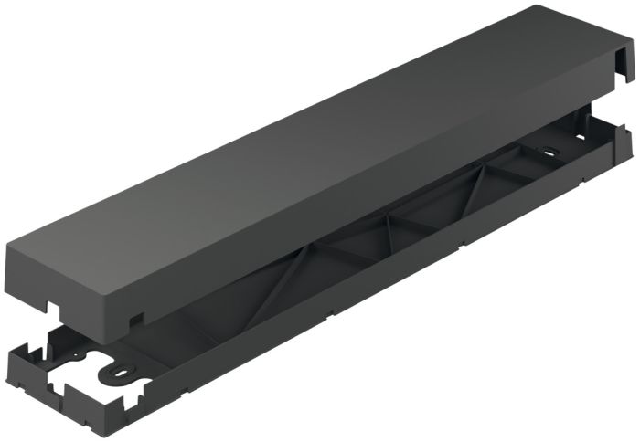 Кришка драйвера, Hafele Lighting OneCable, для драйвера Loox5| для драйверів Loox5 потужністю до 90 Вт та висотою 16 мм, пластик, чорний, 833.68.309, 833.68.309