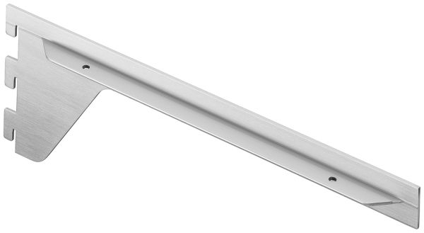 Консоль 85 кг, довжина 300 мм, срібний колір, права