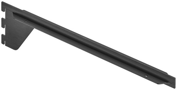 Консоль 65 кг, довжина 500 мм, чорний анодований колір, ліва