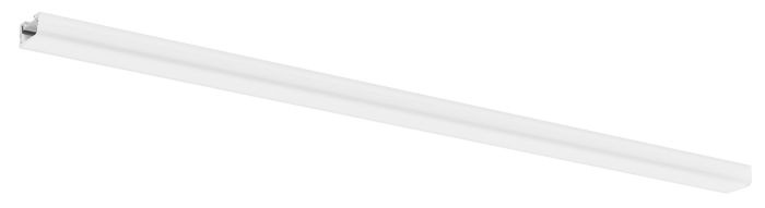 Профіль для шухляди, з розсіювачем, окремий компонент, для виготовлення освітлення шухляди, Алюміній, розсіювальна лінза молочно біла, пластик, 2500 мм, 833.75.780, 833.75.780