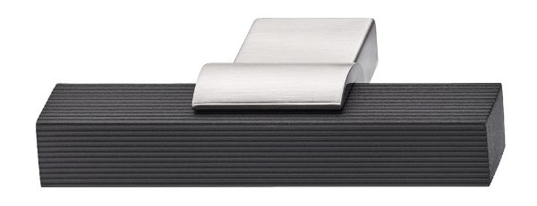 <p>Ручка-кнопка,алюміній, матово-чорний, довжина: 82 мм, ширина: 22 мм, висота: 37,5 мм, відстань між отворами: 16 мм, 100.00.656</p>