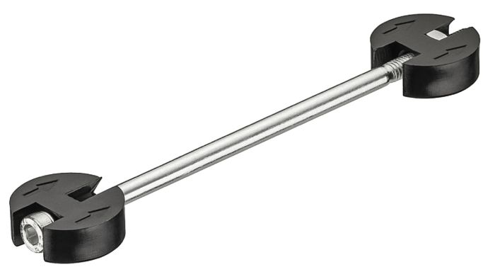 З'єднувачі для стільниць, для панелей товщиною від 10 мм, для чашкового отвору 20 мм, довжина болта 104 мм, 262.96.947, 262.96.947