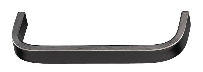 Ручка-дужка, нержавіюча сталь/латунь, відстань між отворами: 160 мм, довжина: 166 мм, 100.00.202, 100.00.202