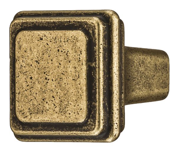 <p>Ручка-кнопка,цамак, патинований, латунного кольору, довжина: 23 мм, ширина: 23 мм, висота: 26 мм, 100.00.830</p>