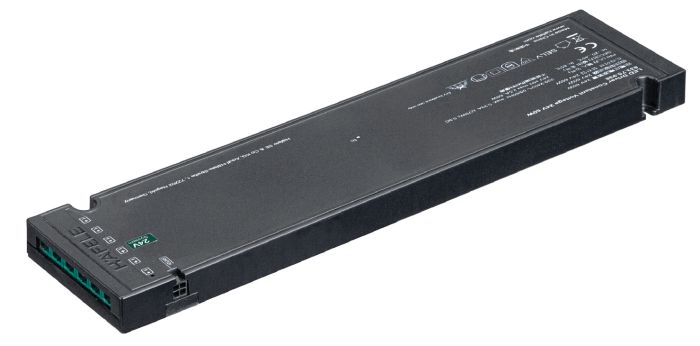 Драйвер, Hafele Loox5 24 В, з функцією перемикання, 60 Вт, 220–240 В змінного струму: для Європи, Африки, Океанії, Азії (крім Японії та Тайваню), 833.75.938, 833.75.938