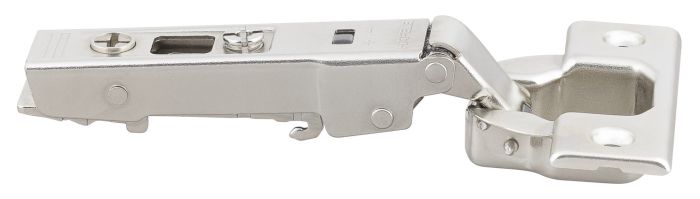 Петля накладна, з демпфером, METALLA SM 540 110гр. сталь нікельована, 45/9.5 під шуруп, 311.05.000