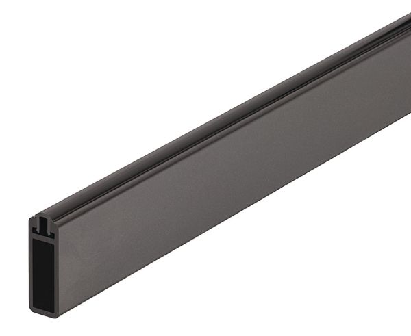 <p>Гардеробна штанга алю.мок.чорн.30x12x1,5/2500мм</p>