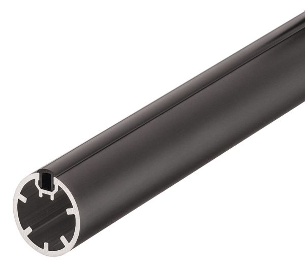 <p>Гардеробна штанга алю.мок.чорн.2500мм</p>