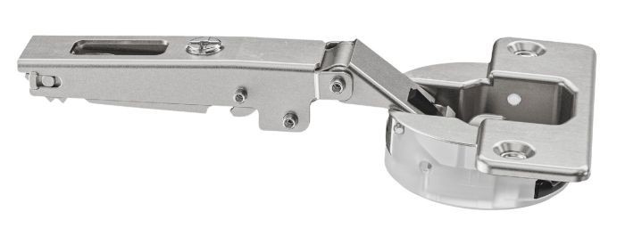 Накладна петля, Hafele Metalla 510 A/SM 94гр., для профільних дверей до 40 мм, кутовий обмежувач, 329.05.665, 329.05.665